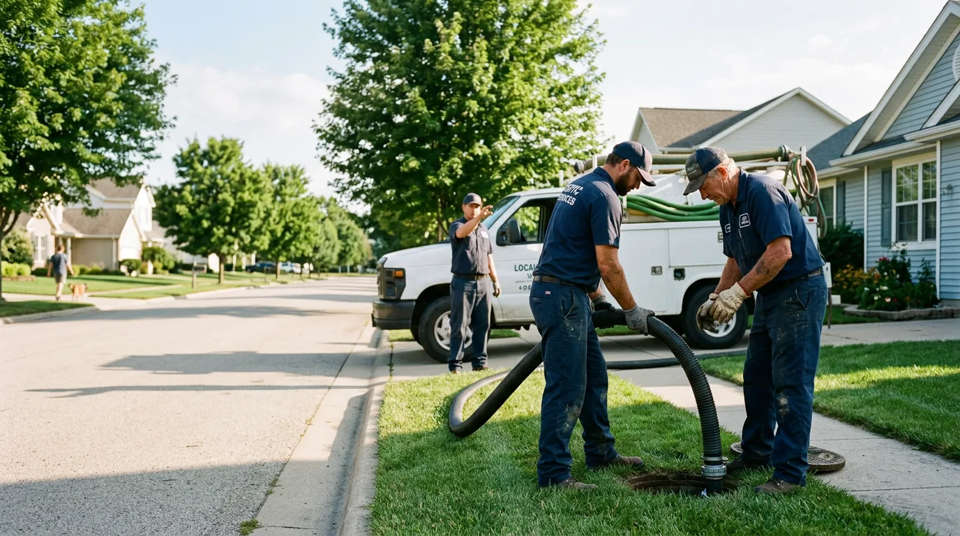 Emergency Septic Service in Hundred, WV
